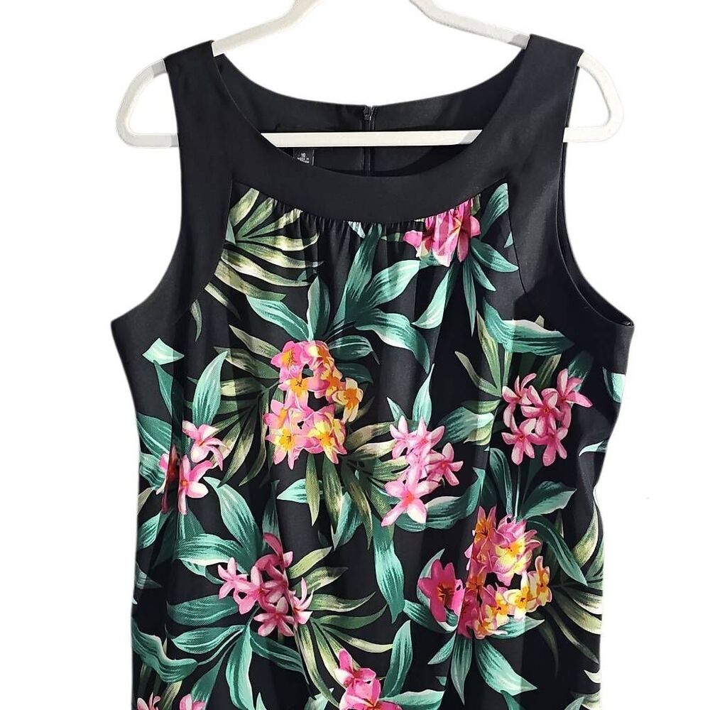 AB Studio Floral Dress. NWT Size 16 Summer Dress. - Picture 2 of 9